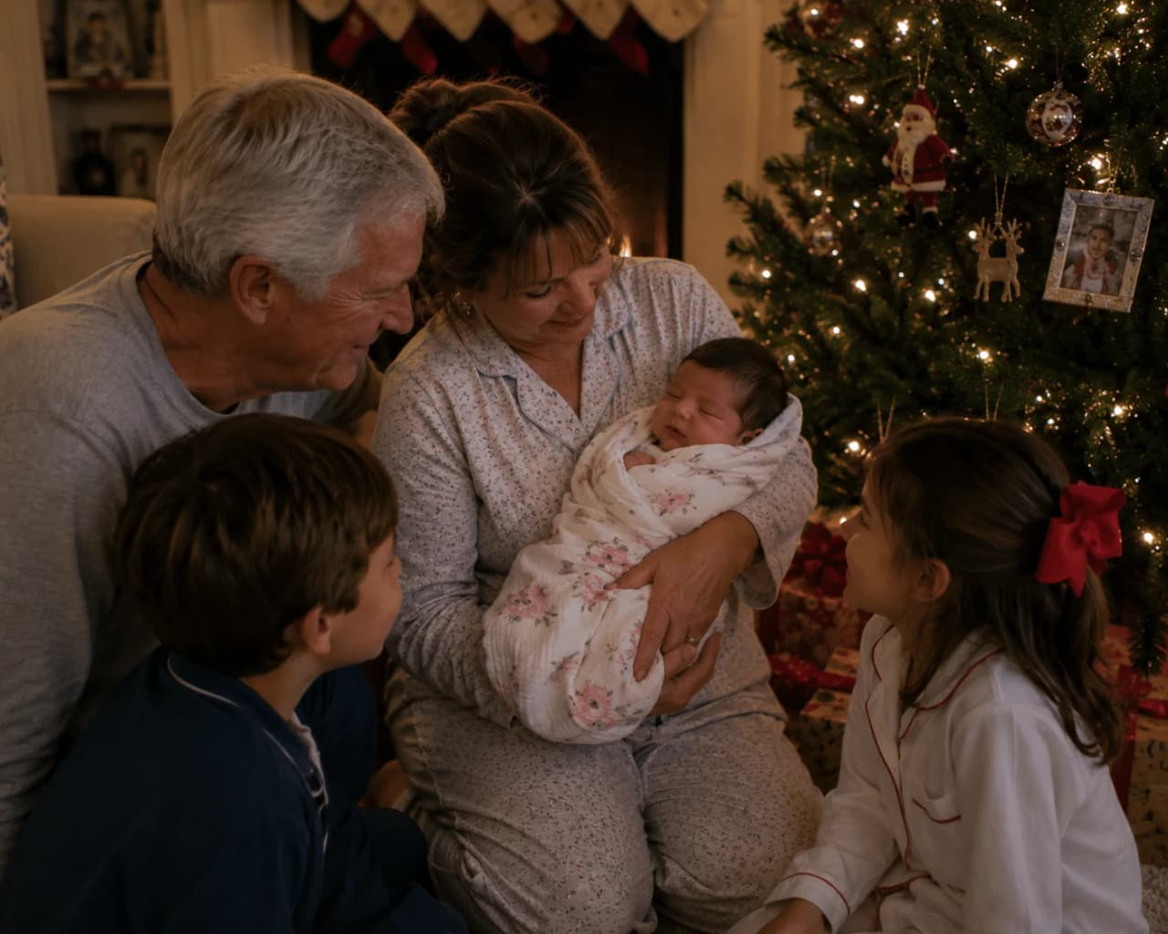 Grace's First Christmas photo from Amelia Hartwell's profile.