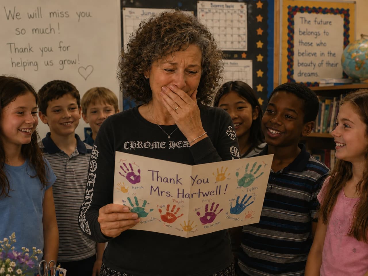 Retiring from Teaching photo from Amelia Hartwell's profile.
