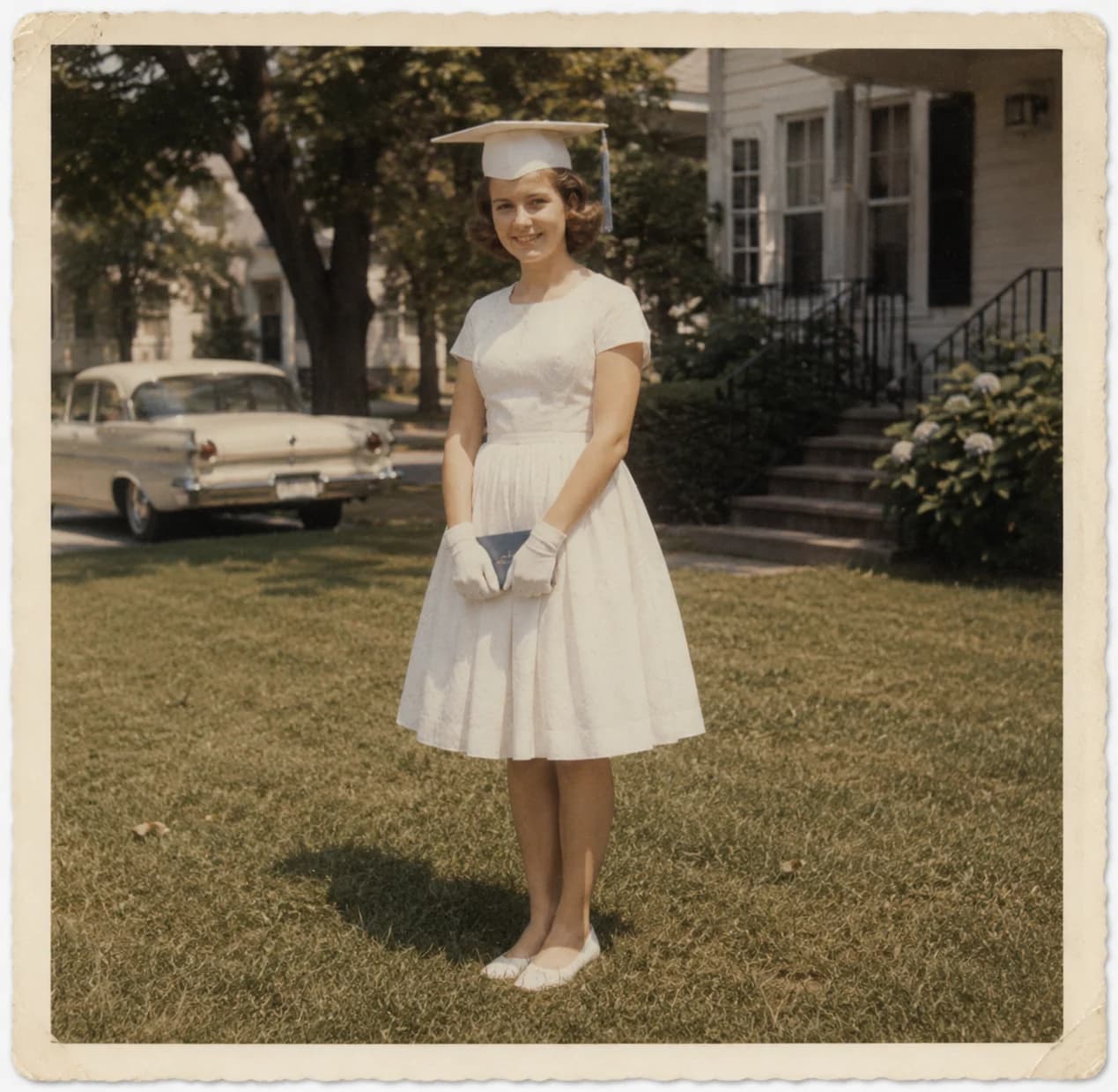 High School Graduation photo from Amelia Hartwell's profile.